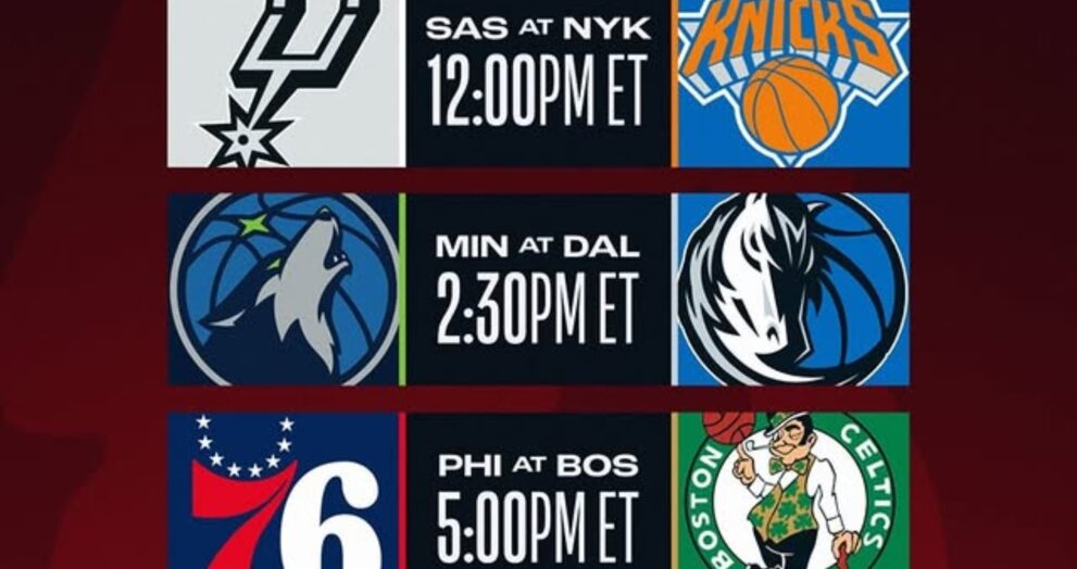 The NBA has some big games this Christmas!