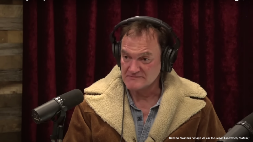 Quentin Tarantino in The Joe Rogan Experience