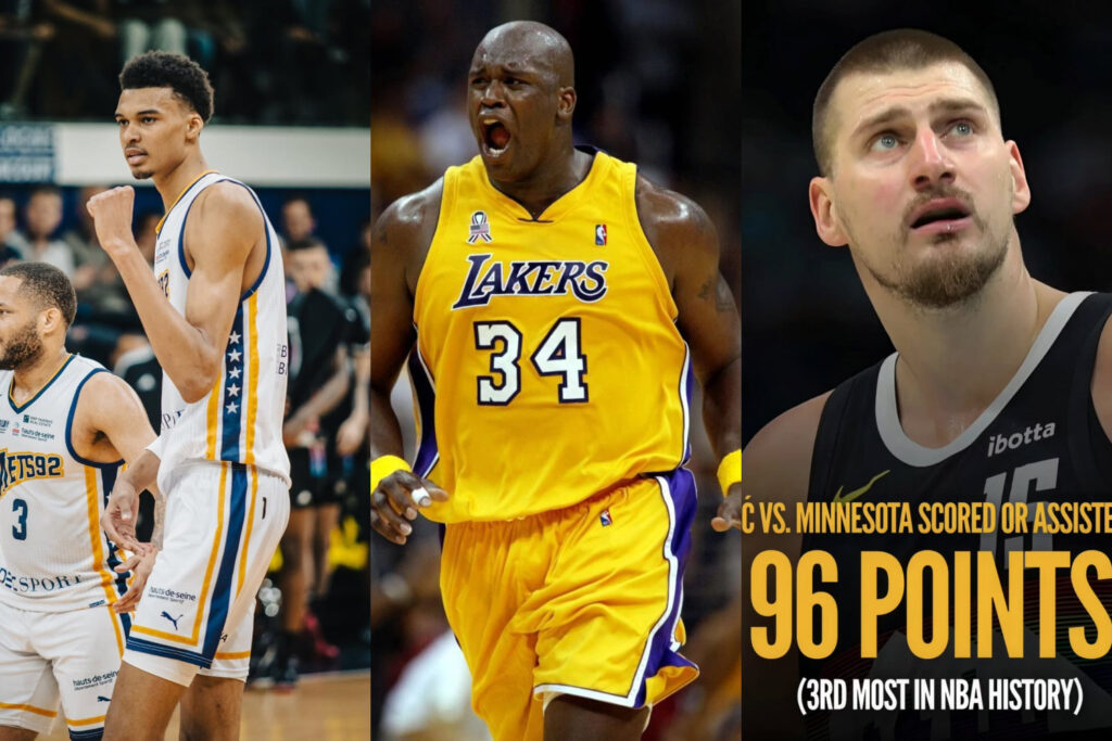 Shaquille O’Neal names Nikola Jokic and Victor Wembanyama as the only true NBA big men