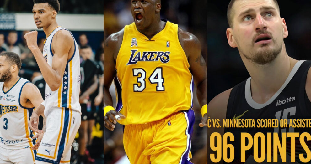 Shaquille O’Neal names Nikola Jokic and Victor Wembanyama as the only true NBA big men